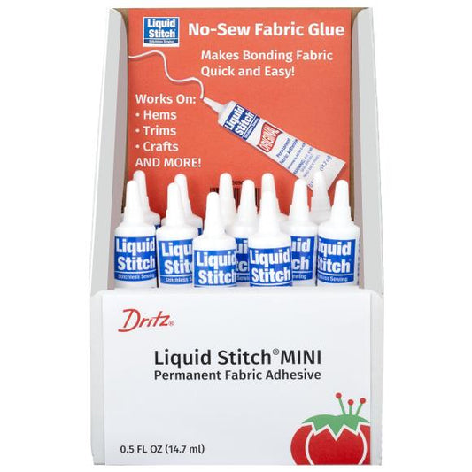 Liquid Stitch Mini Tube Display POP W/12 Pieces