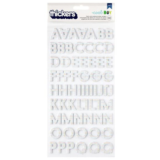 Pebbles Cool Boy Thickers Stickers 143/Pkg