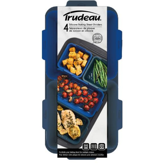 Trudeau Silicone Sheet Pan Dividers 4/Pkg