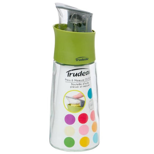 Trudeau Press & Measure Oil Bottle