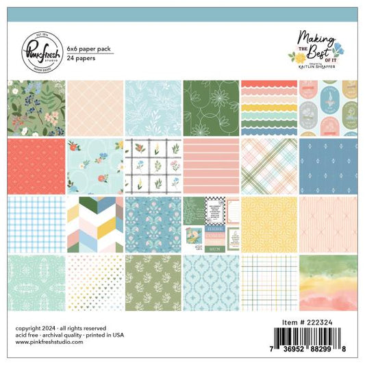 Making The Best Of It Double-Sided Paper Pack 6"X6"