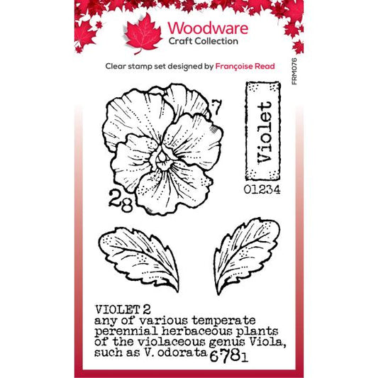 Woodware Clear Stamps 3"X4"