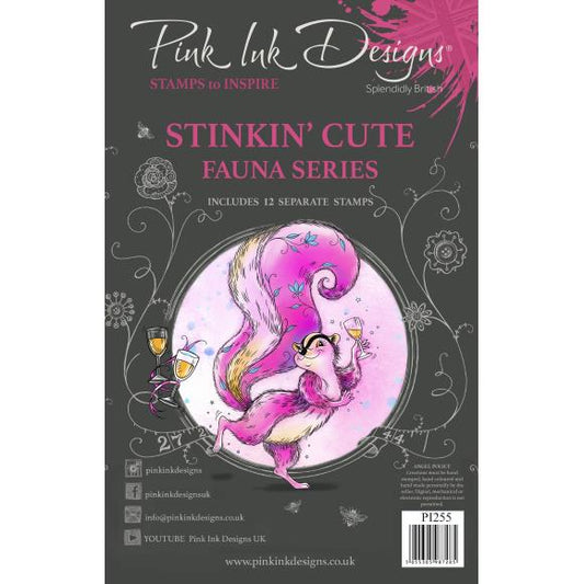 Pink Ink Designs 6"X8" Clear Stamp Set