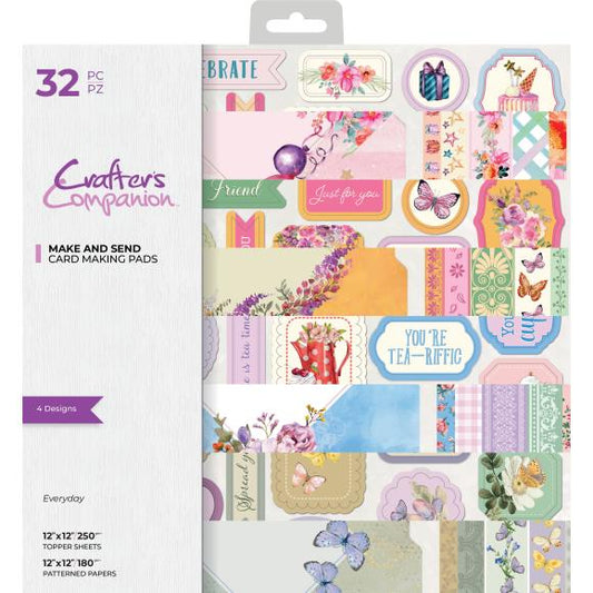 Crafter's Companion Make And Send Pad 12"X12"