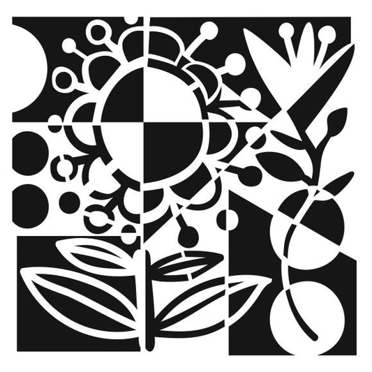 Crafter's Workshop Stencil 6"X6"
