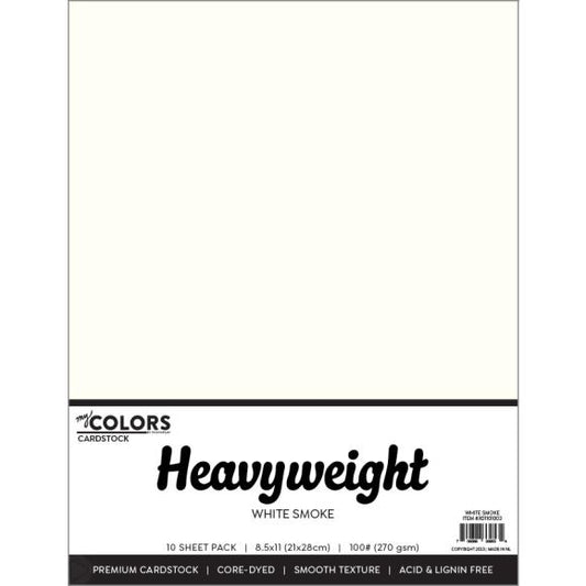 My Colors 100lb Heavyweight Cardstock 8.5"X11" 10/Pkg