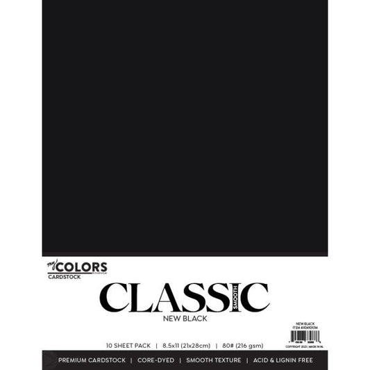 My Colors Classic 80lb Weight Cardstock 8.5"X11" 10/Pkg