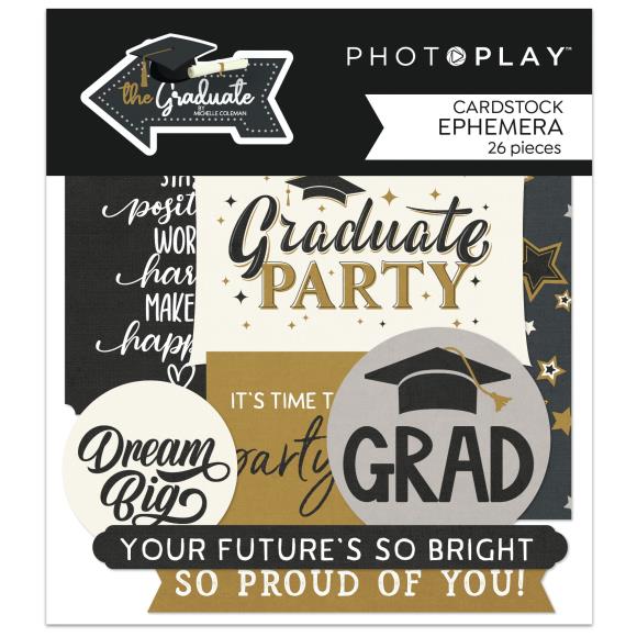 The Graduate Ephemera Cardstock Die-Cuts