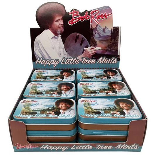 Bob Ross Happy Little Tree Mint Tins 18/Pkg