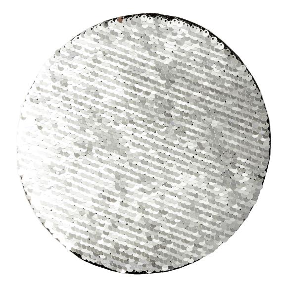 Craft Express Silver Sequin Round