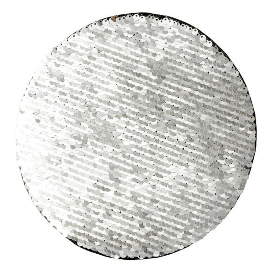 Craft Express Silver Sequin Round