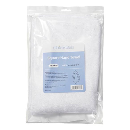 Craft Express 12" Square Towel