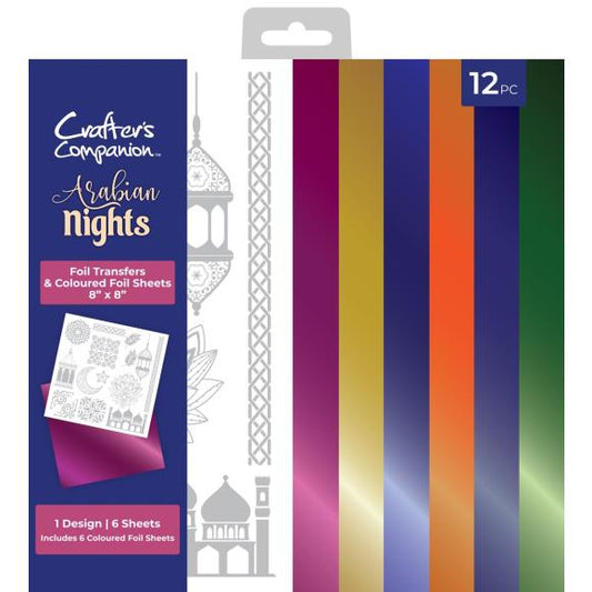 Crafter's Companion Arabian Nights Foil Transfers 8"X8"