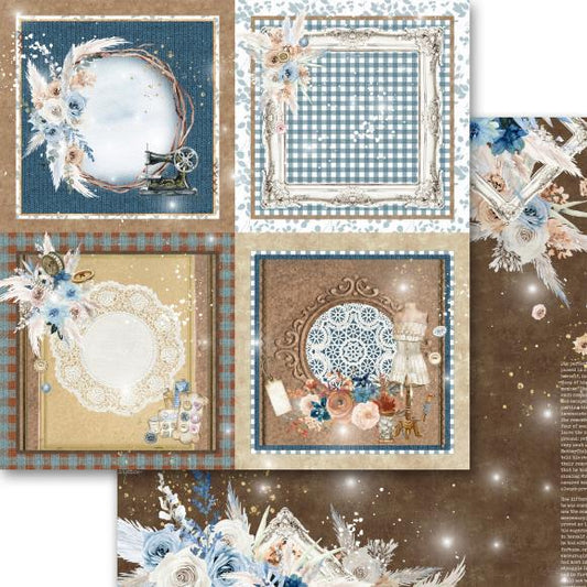 Stitched Together Double-Sided Cardstock 12"X12"
