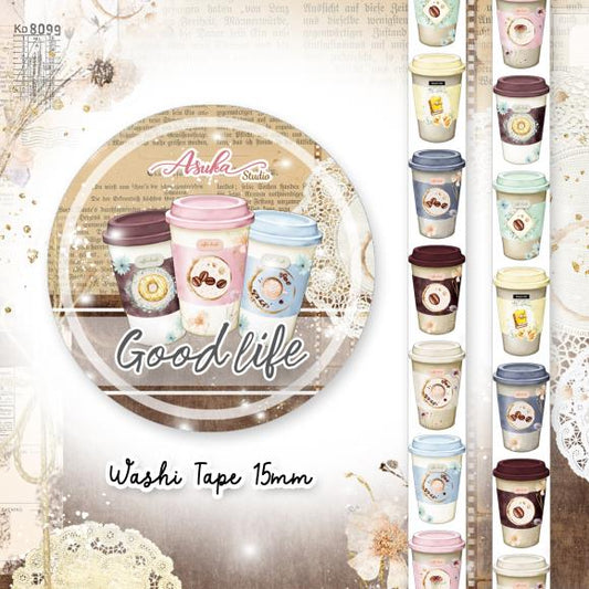 Asuka Studio Washi Tape 15mmX5m