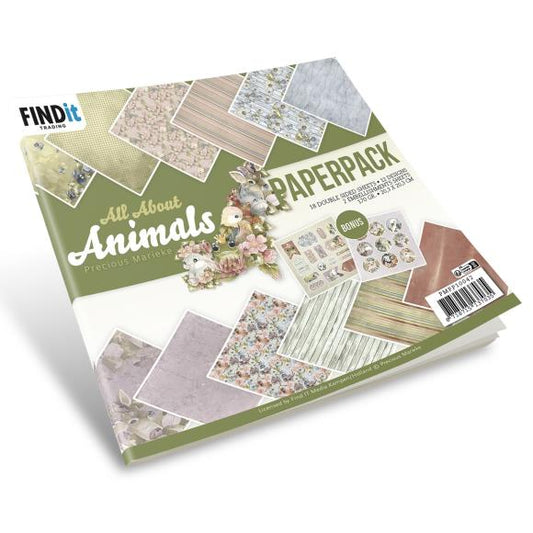 Find It Trading Precious Marieke  Paper Pack 8"X8" 18/Pkg