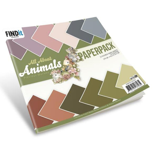 Find It Trading Precious Marieke  Paper Pack 8"X8" 12/Pkg