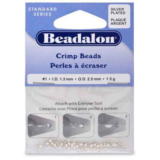 Beadalon Crimp Beads Size 1 1.5g