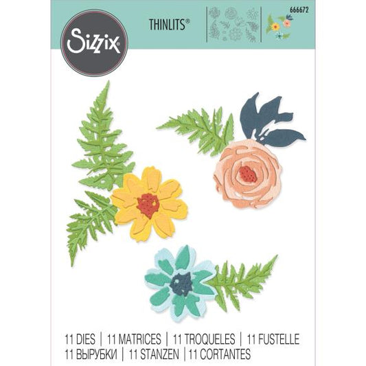 Sizzix Thinlits Dies 11/Pkg