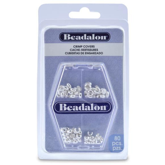 Beadalon Crimp Covers Variety Pack 80/Pkg