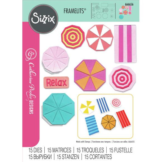 Sizzix Thinlits Die Set By Catherine Pooler 15/Pkg