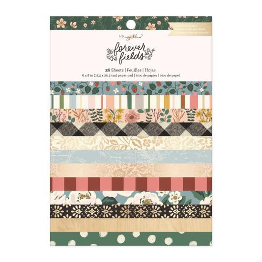 Maggie Holmes Forever Fields Single-Sided Paper Pad 6"X8"