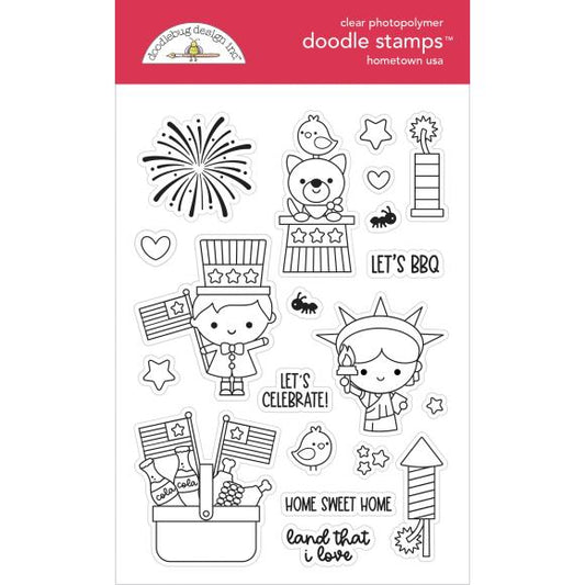 Doodlebug Clear Doodle Stamps