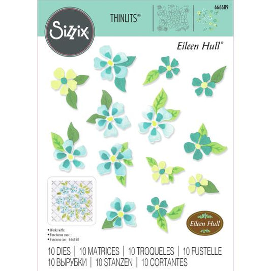 Sizzix Thinlits Dies By Eileen Hull 12/Pkg