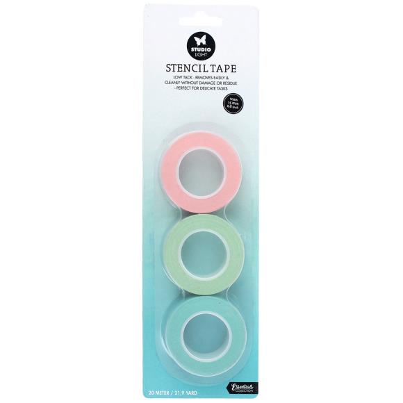 Studio Light Essential Stencil Tape15mm 3/Pkg