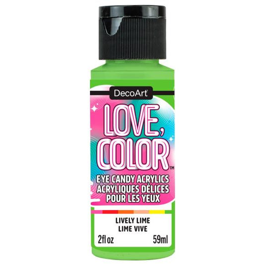 DecoArt Love Color Eye Candy Acrylic Paint 2oz