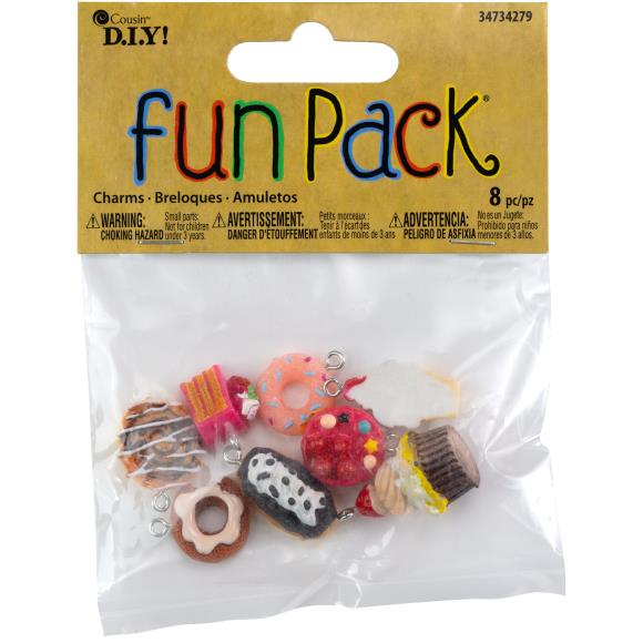 CousinDIY Miniature Charm Assortment 8/Pkg