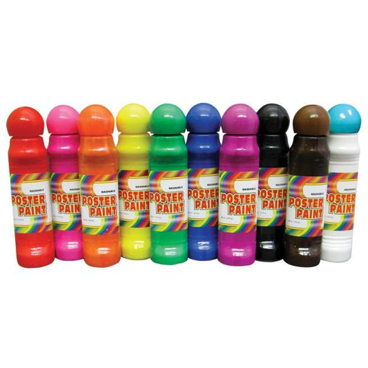 Crafty Dab Poster Paint Markers 1.6oz 10/Pkg
