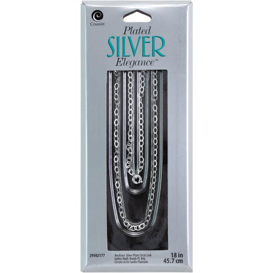 CousinDIY Plated Silver Elegance Metal Findings