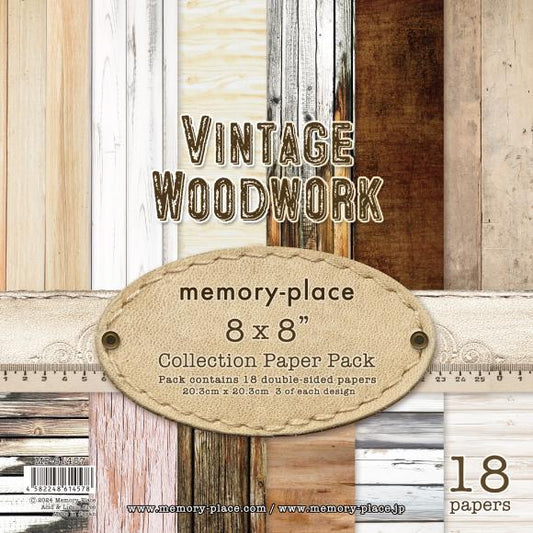 Memory Place Double-Sided Paper Pack 8"X8" 18/Pkg