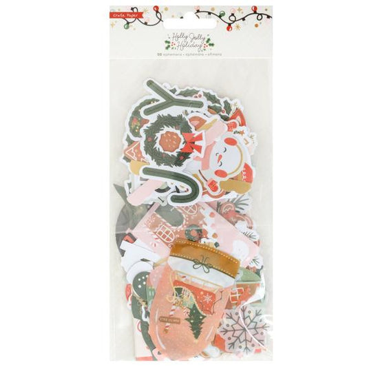Crate Paper Holly Jolly Ephemera