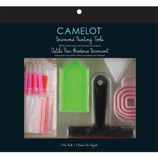 Camelot Dots Diamond Painting Art Tools Kit 11/Pkg