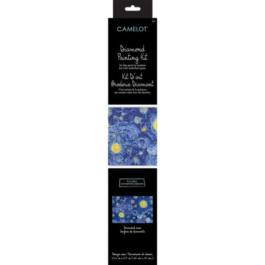 Camelot Dots Diamond Art Kit 23.6"X15.7"