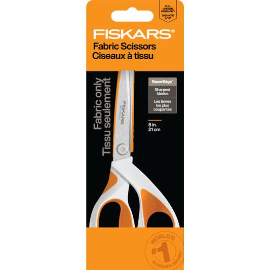 Fiskars RazorEdge™ SoftGrip® Fabric Scissors