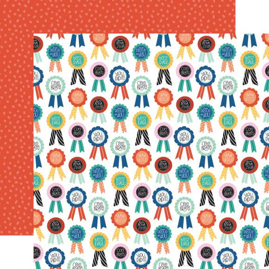 Hip Hip Hooray Double-Sided Cardstock 12"X12"