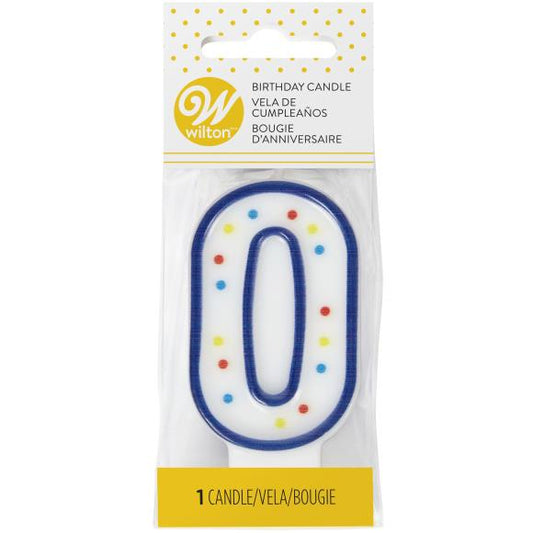 Wilton Number Birthday Candle