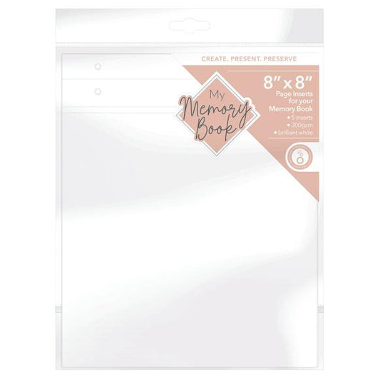 Tonic Studios Memory Box Page Inserts 8"X8"