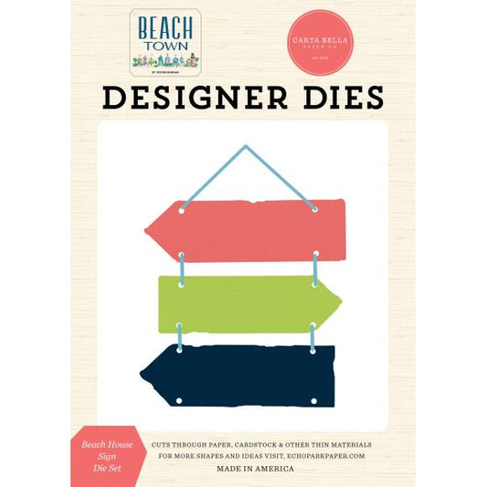 Beach Town Die Set