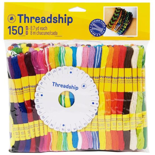 DMC Threadship Craft Floss Pack 8.7yd 150/Pkg