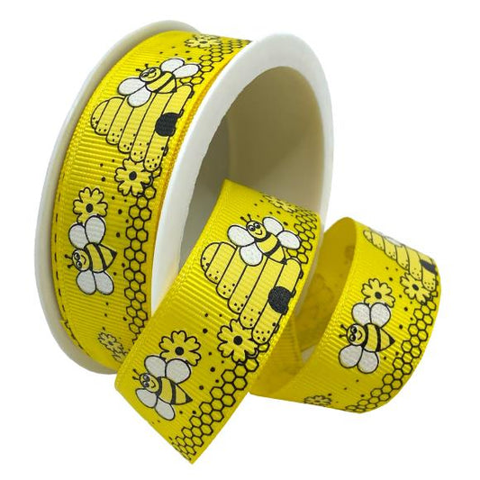 Morex Ribbon Bees 7/8"X3yd