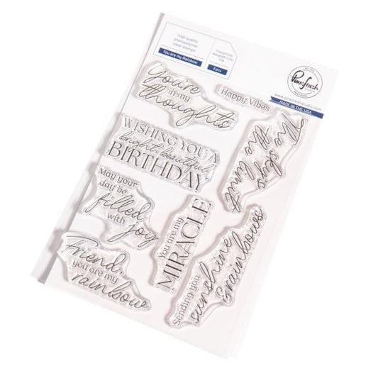 Pinkfresh Studio Stamp Set 8/Pkg