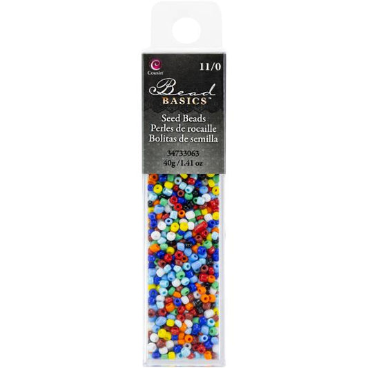 CousinDIY Jewelry Basics Glass Seed Beads 1.1oz