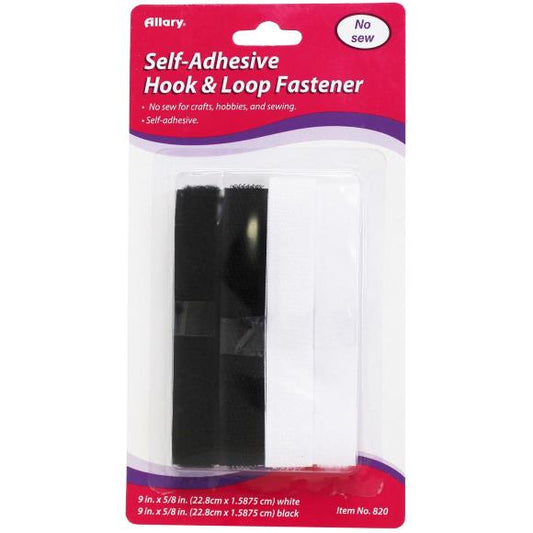 Allary Self-Adhesive Hook & Loop Fastener