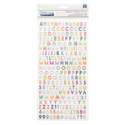 Paige Evans Whimsical Thickers Stickers 5.5"X11" 494/Pkg