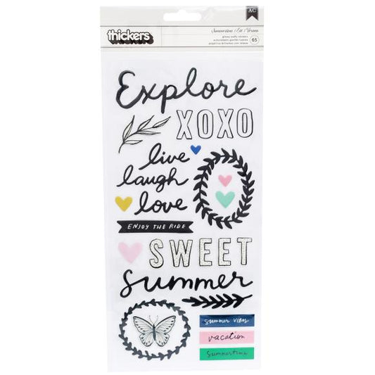 Maggie Holmes Sunny Days Thickers Stickers 5.5"X11" 65/Pkg