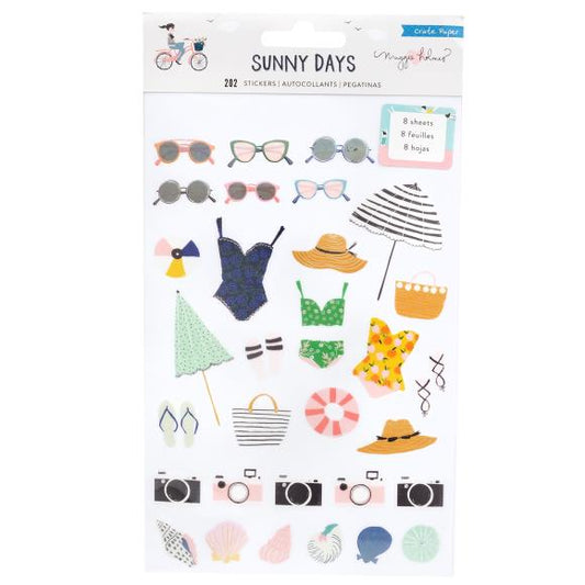 Maggie Holmes Sunny Days Sticker Book 202/Pkg